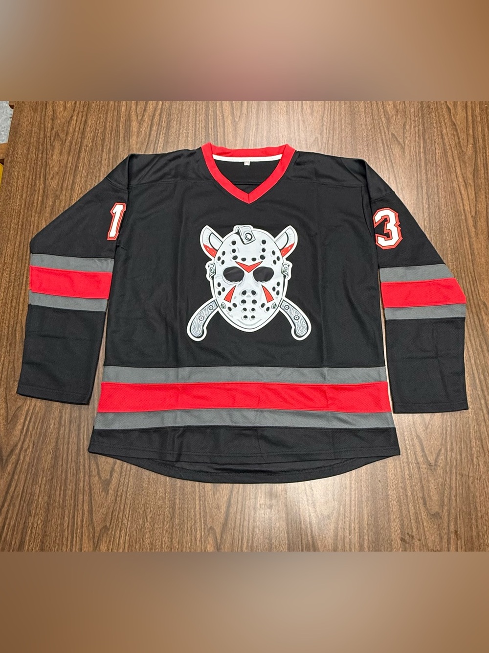 Jason Voorhees Friday the 13th Hockey Jersey! New without tags! Size Medium!